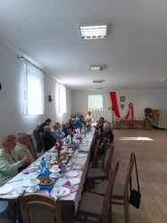 Spotkanie z seniorami w Brzezinach