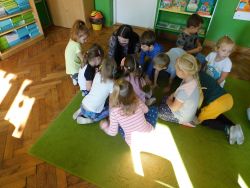 Spotkanie z przedszkolakami w Zespole Szkolno-Przedszkolnym w Michalowie