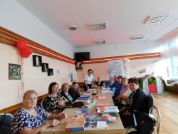 Spotkanie w Klubie Seniora "Arka" w Tyszowcach