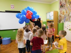 Spotkanie terapeutyczne z rodzicami i przedszkolakami w ZSP w Michalowie
