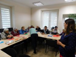 Spotkanie z seniorami w Tyszowcach