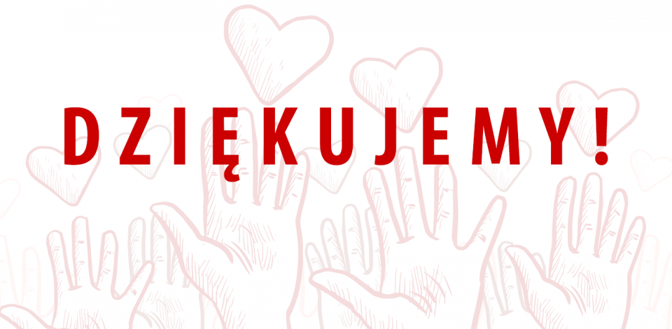 Podziękowania - SPECJALISTYCZNY OŚRODEK WSPARCIA W TYSZOWCACH